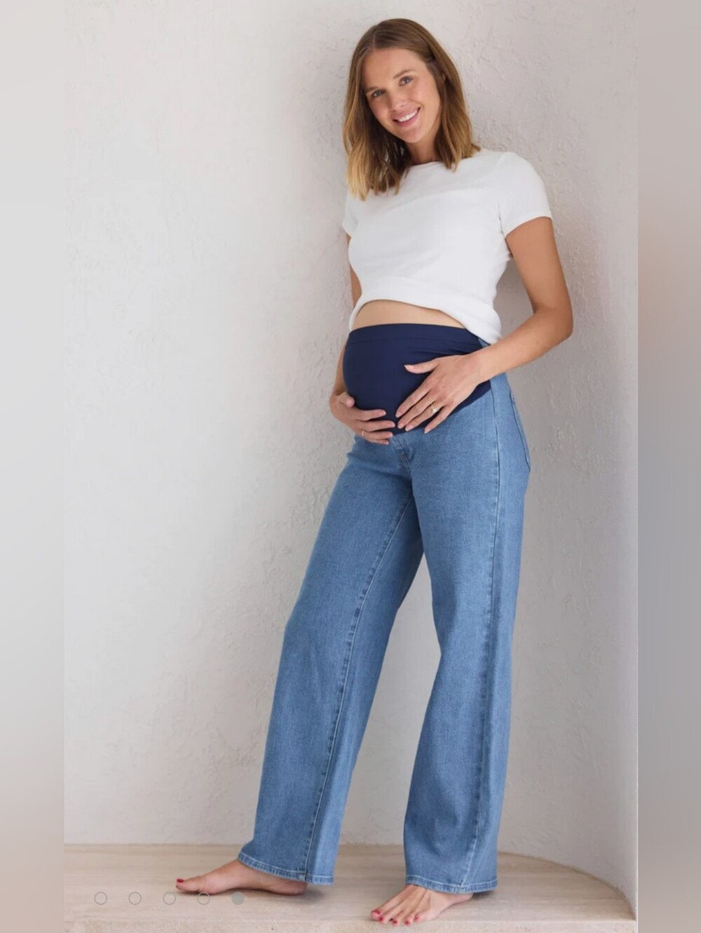 Bae The Label Maternity Wide Leg Jean
